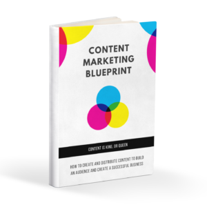 Mock Up Content Marketing Blueprint Image